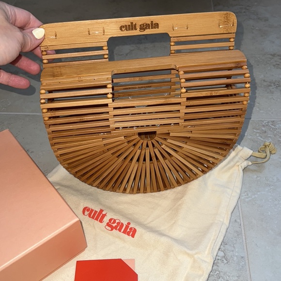 Cult Gaia mini ark natural bag - Picture 3 of 11